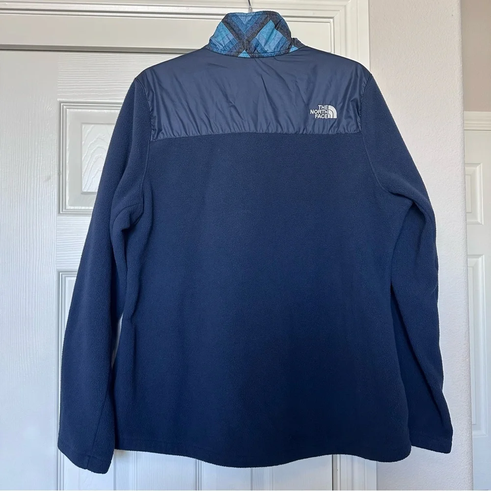 The North Face women’s 200WT Tundra pullover quilted fleece half zip size small‌